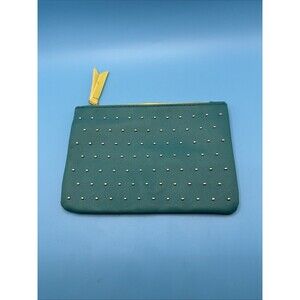 Ipsy Glam Bag March 2020 100th Celebration Teal Studded Makeup Bag